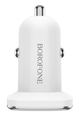 Borofone BZ12A АЗУ 1USB 3.0A QC3.0 Быстрая зарядка Белый