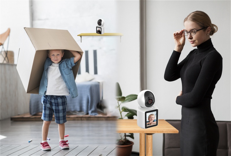 Мама, не волнуйся: новая Wi-Fi камера с дисплеем ImCam Video Calling Smart WiFi Camera C30