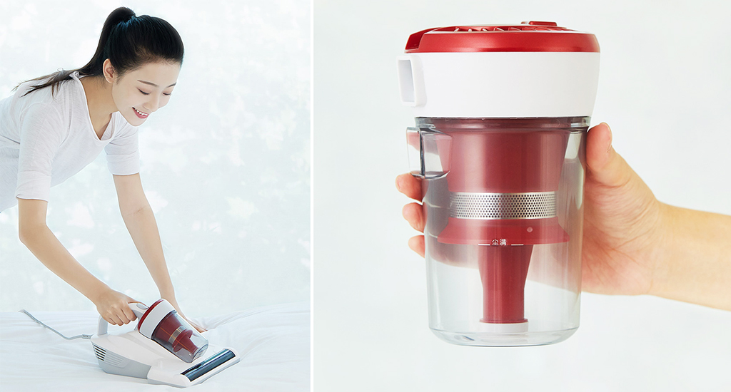 Xiaomi Jimmy Lake Mites Vacuum Cleaner Емкость для сбора пыли объемом 0,4 л