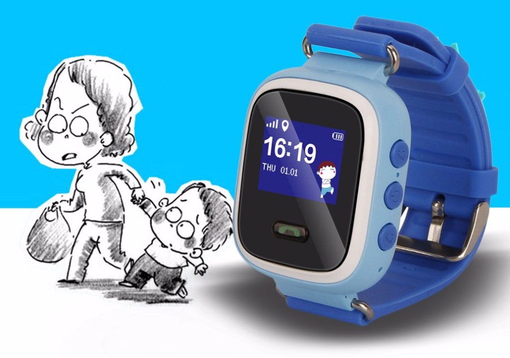 CARCAM GW900S Blue – детские смарт-часы с кнопкой SOS