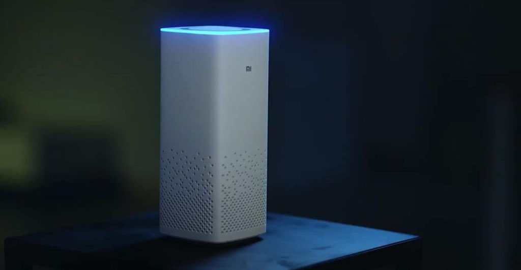 Умная Bluetooth-колонка Xiaomi Mi AI Speaker white - Громкая связь