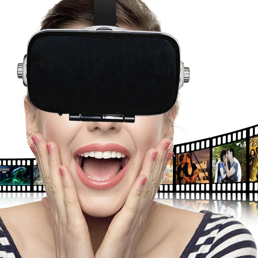 Очки виртуальной реальности КАРКАМ VR BOX 2.2 с пультом