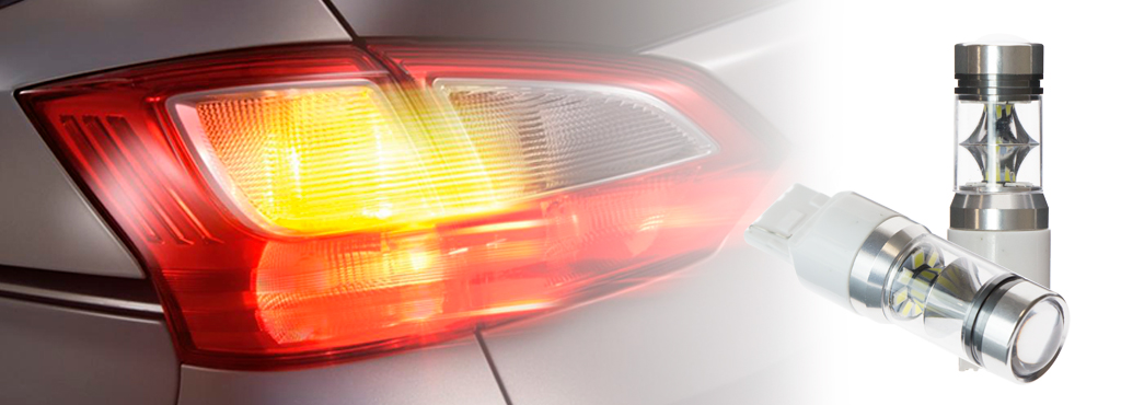 CARCAM W21W-7440-30W-2325–белая светодиодная лампа для автомобиля, которую можно использовать в качестве габаритных огней, задних ходовых или поворотников