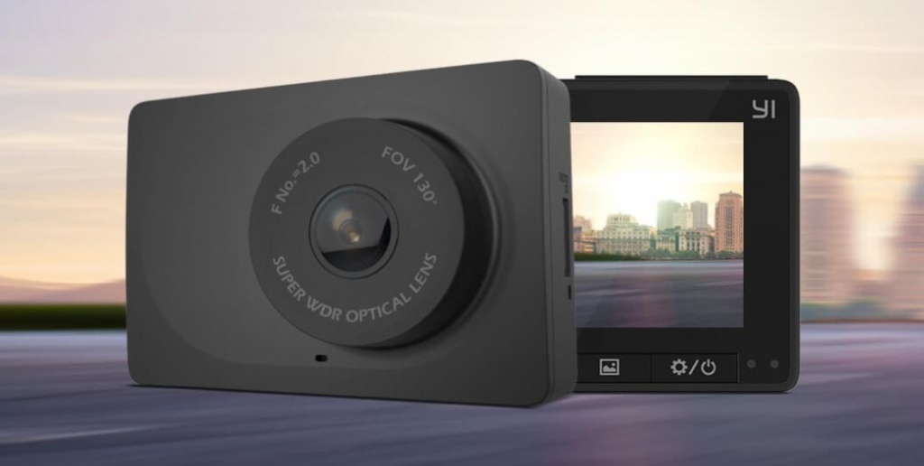 YI Compact Dash Camera – автомобильный интеллектуальный Full HD видеорегистратор