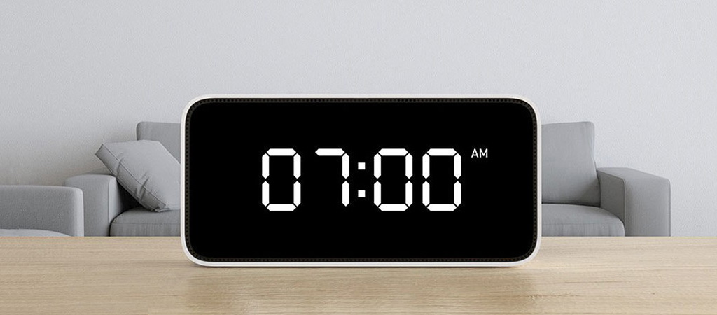 Xiaomi Xiao AI Smart Alarm Clock - Большой дисплей
