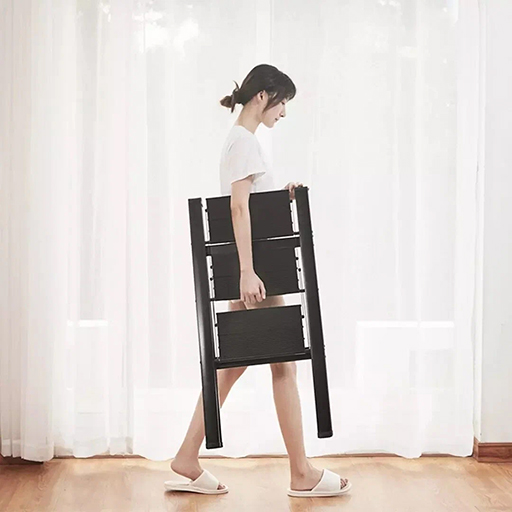 Xiaomi Mr. Bond Herringbone Household Folding Ladder Black pic 2.jpg