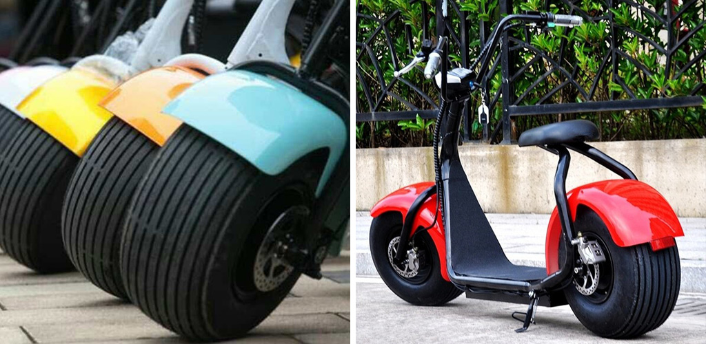 CARCAM CityCoCo Lite - Оба колеса скутера оборудованы гидравлическими тормозами