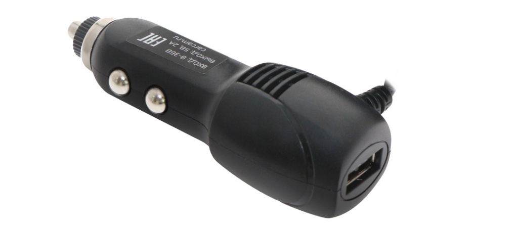 Автомобильный видеорегистратор CARCAM R1 - Адаптер питания с USB-портом