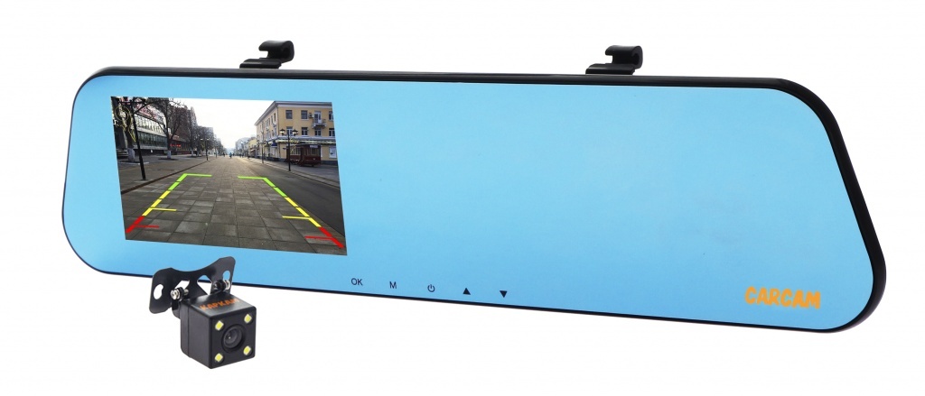 Автомобильный видеорегистратор-зеркало CARCAM Z5 - Дополнительная камера