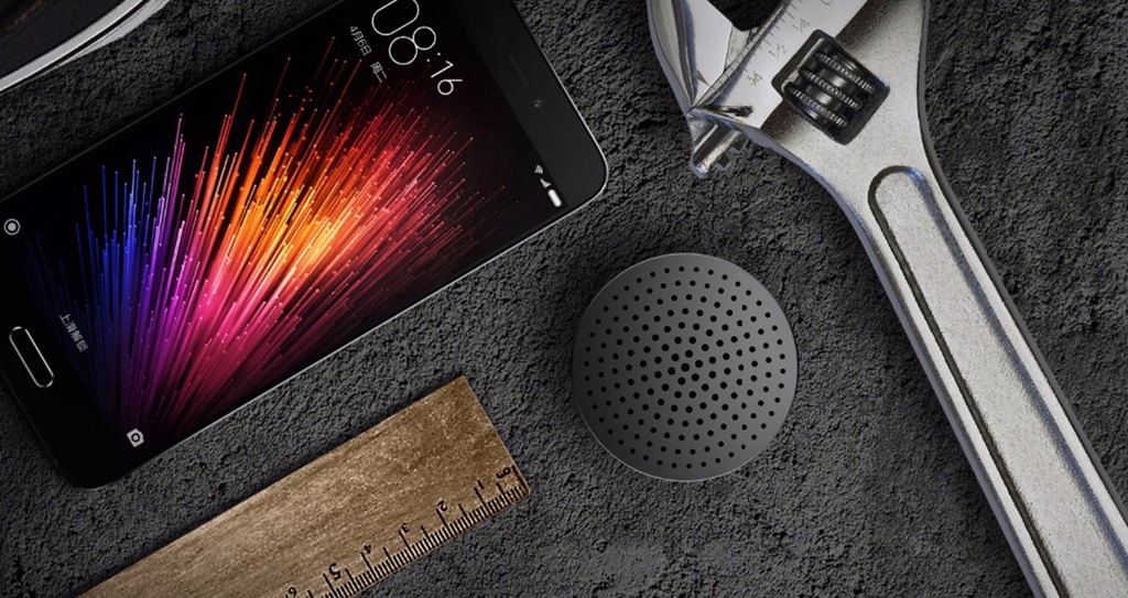 Ультракомпактная колонка Xiaomi Mi Bluetooth Speaker Mini grey - Громкая связь