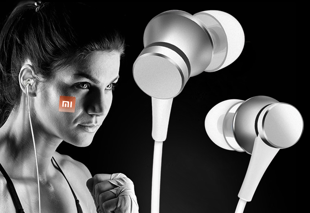  Xiaomi Mi Piston In-Ear Headphones Fresh Edition – наушники-вкладыши с композитной диафрагмой из авиационного алюминия, которая обеспечивает насыщенное и детализированное звучание как низких так и высоких частот