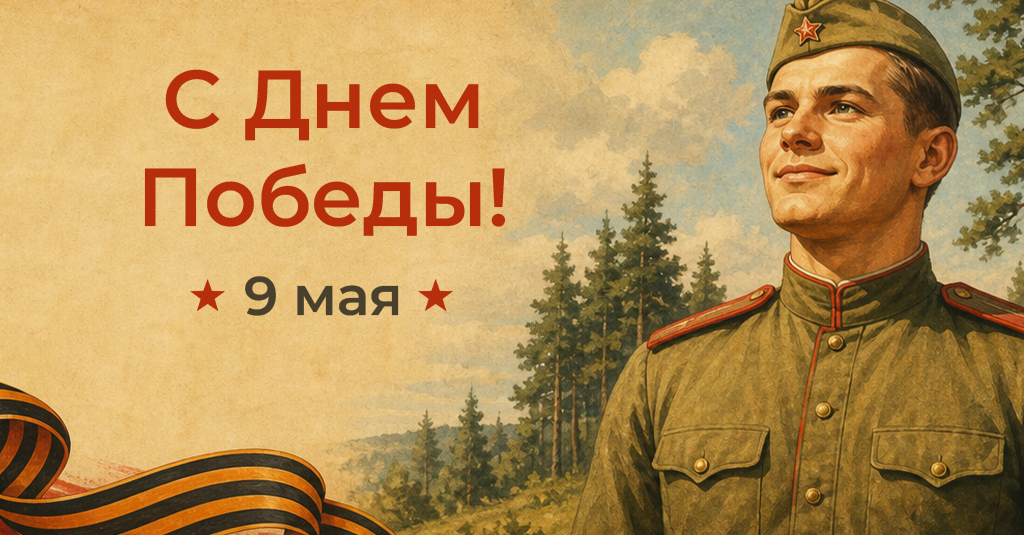Поздравляем с 9 мая