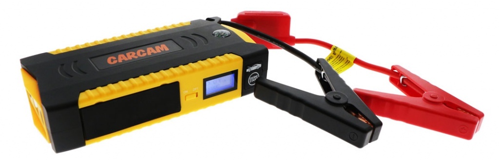 Пуско-зарядное устройство Carcam ZY-20+ - специальные клеммы для подключения устройства к аккумулятору