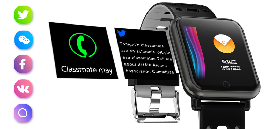 Carcam Smart Watch P11 — Уведомления