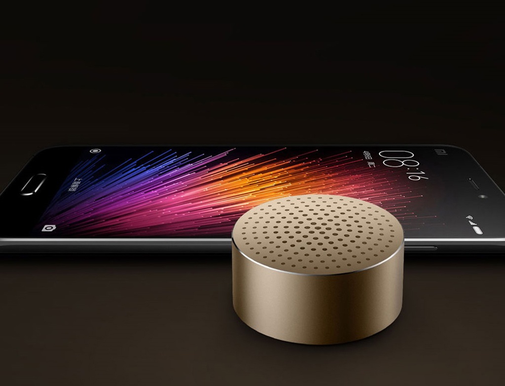 Ультракомпактная колонка Xiaomi Mi Bluetooth Speaker Mini grey - 4 часа автономной работы