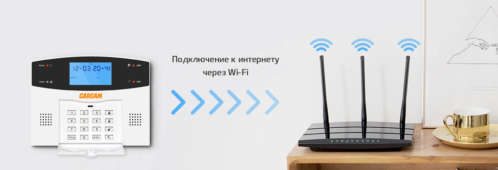CARCAM GSM ALARM KIT PROFESSIONAL - Модуль Wi-Fi