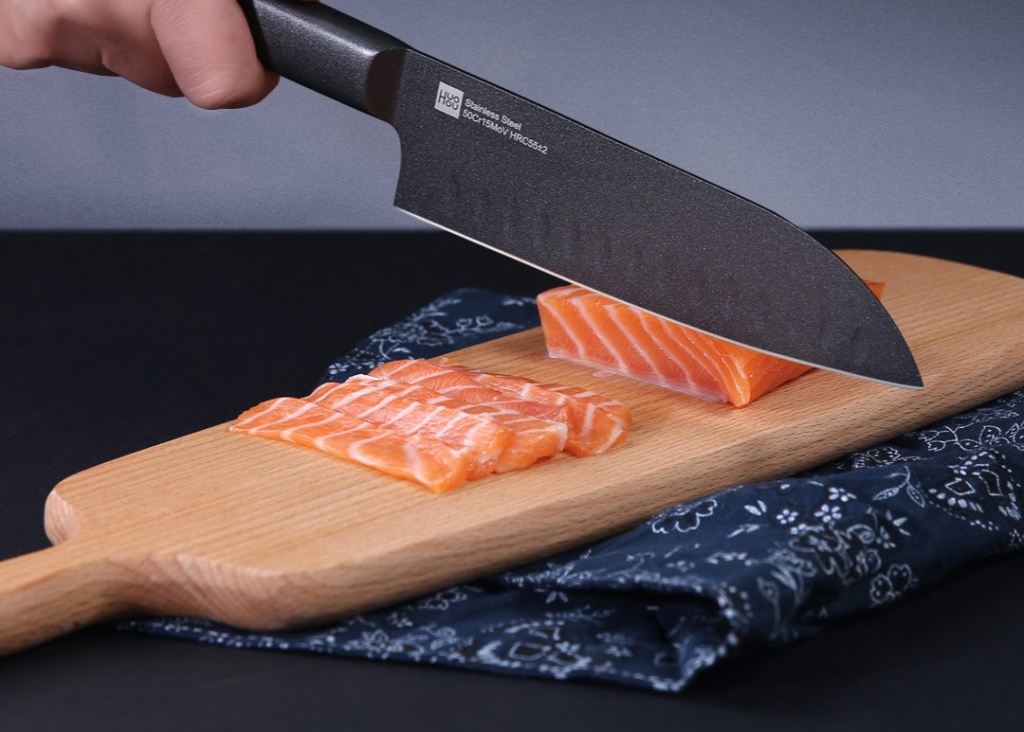 Кухонные ножи Xiaomi Huo Hou Black Heat Knife Set (2 psc)