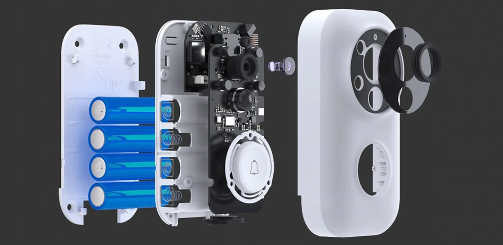 Xiaomi Zero Smart Doorbell - Автономная работа