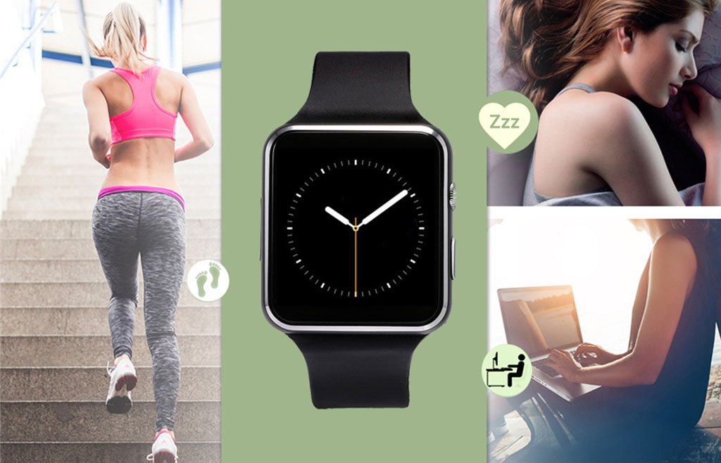 Часы Smart Watch X6 Black - многофункциональные смарт часы, выполненные в современном дизайне