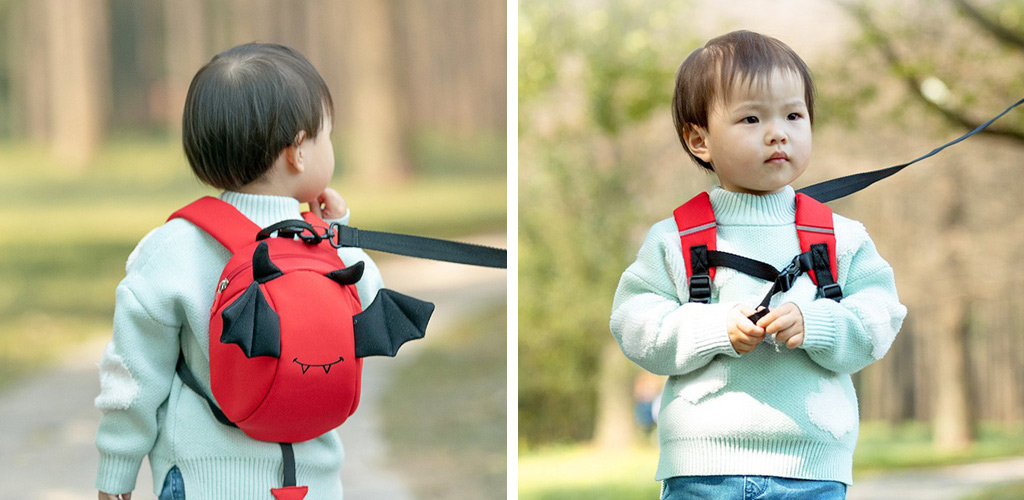 Xiaomi Xiaoyang Anti-Lost Flying Wing Baby (Little devil) Black — ПОВОДОК