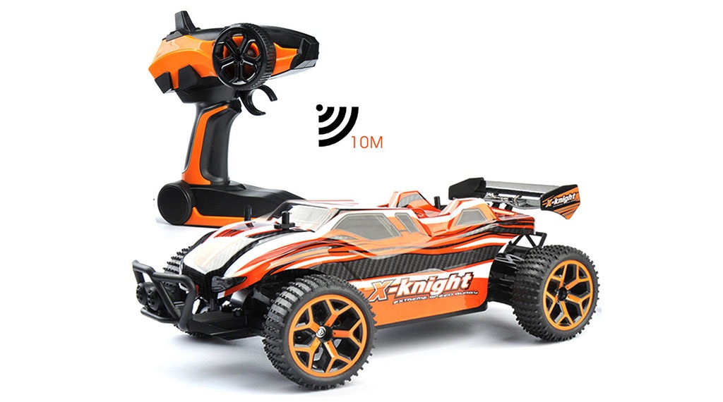 CARCAM 4WD Off-Road Buggy - Red - Радиопульт