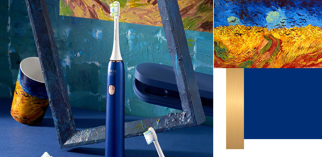 Умная зубная электрощетка Xiaomi Soocas X3U Van Gogh Museum Design