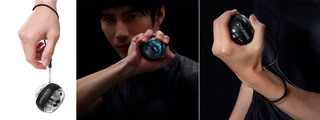 Xiaomi Yunmai Gyroscopic Wrist Trainer полезен для работников офиса и профилактики заболеваний мышц и суставов