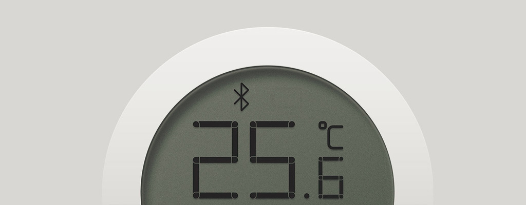Датчик температуры и влажности Xiaomi Mijia Bluetooth Temperature Humidity Sensor LCD Screen - Точность до 0.1 единицы