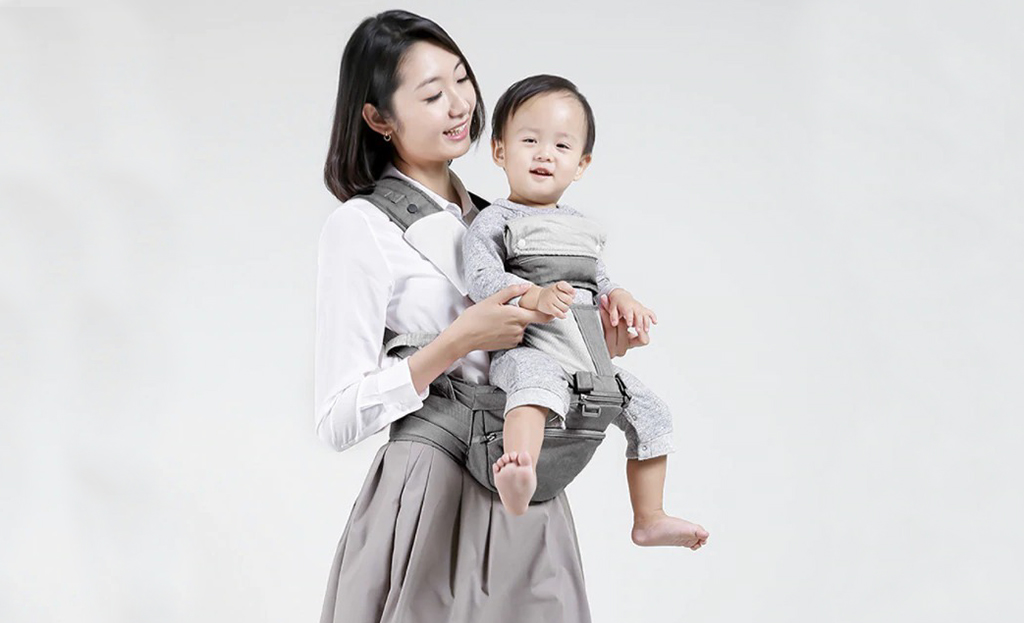 Рюкзак кенгуру XiaoYang Y0352 60-120 cm, Gray CN - Эргономичный рюкзак-кенгуру для комфортной прогулки с младенцем.
