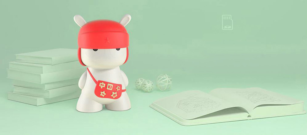 Xiaomi Rabbit Bluetooth Speaker поддерживает карты памяти объемом до 32 Гб