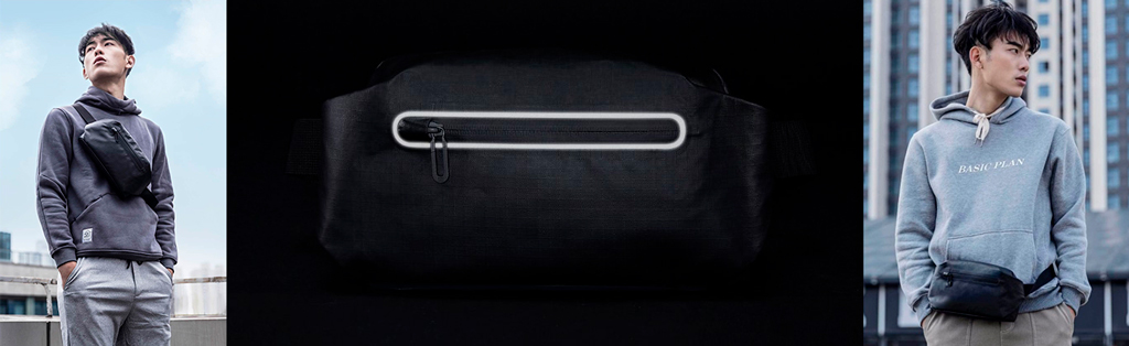 Xiaomi Fashion Pocket Bag При создании сумки использовался высококачественный полиэстер
