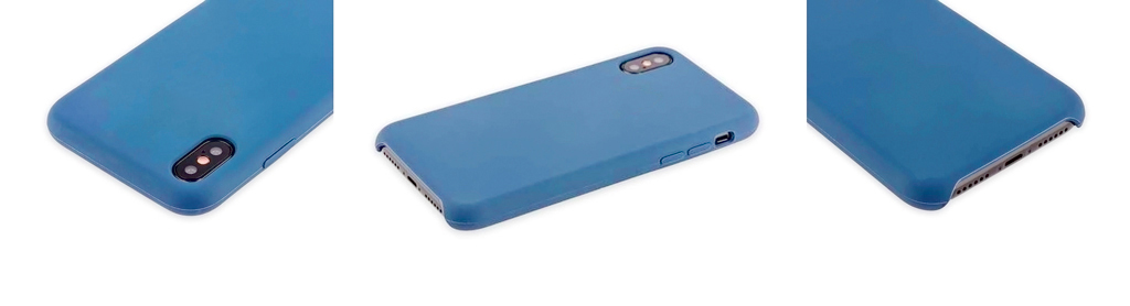 iPhone 10/X Silicon case Apple WS надежно защитит корпус от царапин, сколов и потертостей