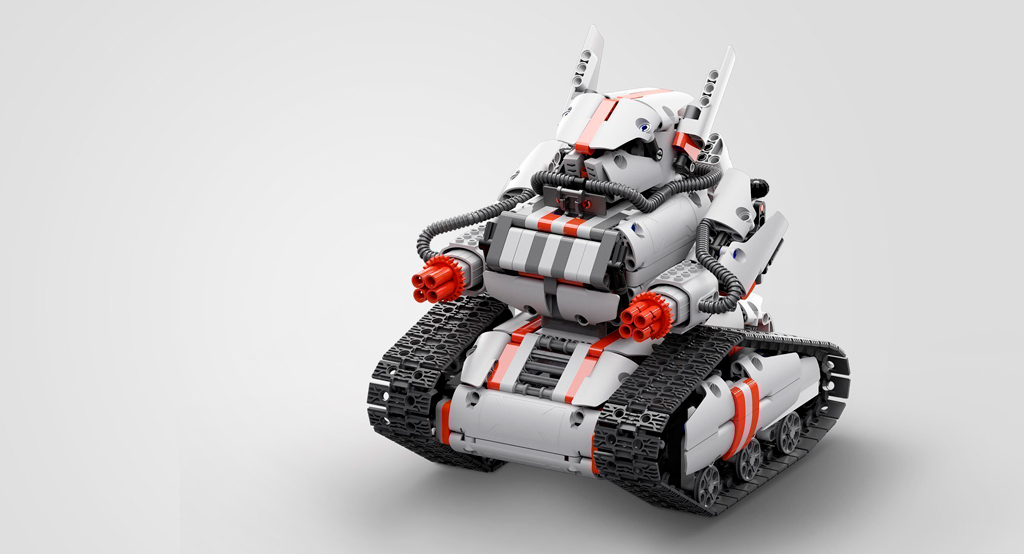 MITU Builder Bunny Block Tracked Tank робот-конструктор со встроенным процессором для дистанционного управления