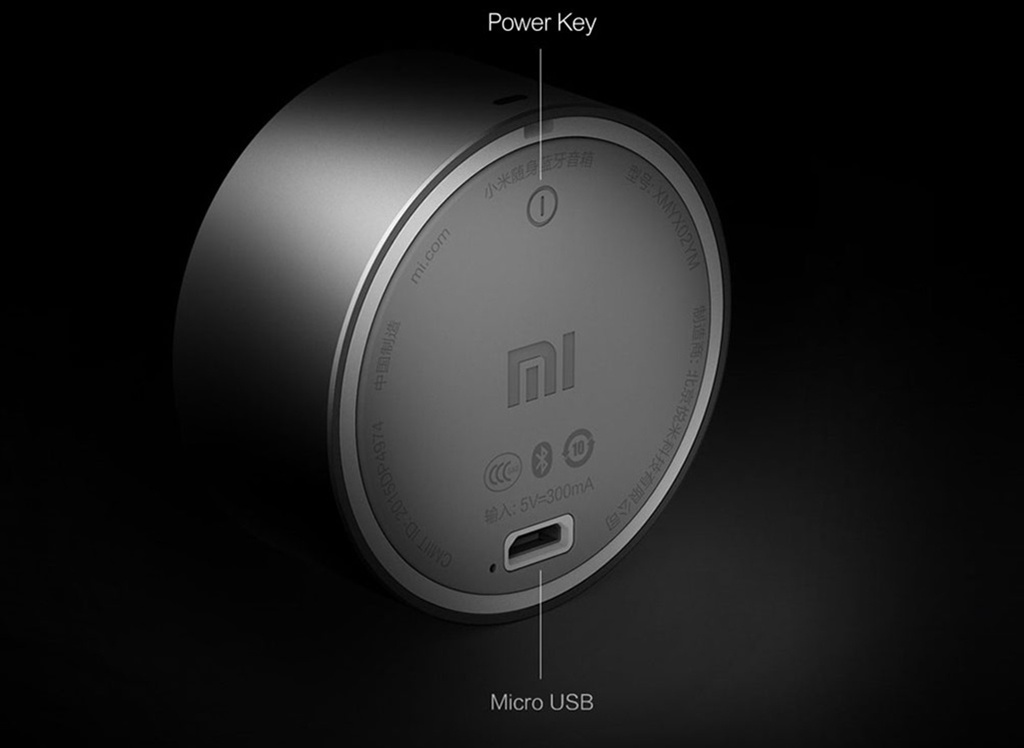 Ультракомпактная колонка Xiaomi Mi Bluetooth Speaker Mini grey - Радиус действия 5 метров
