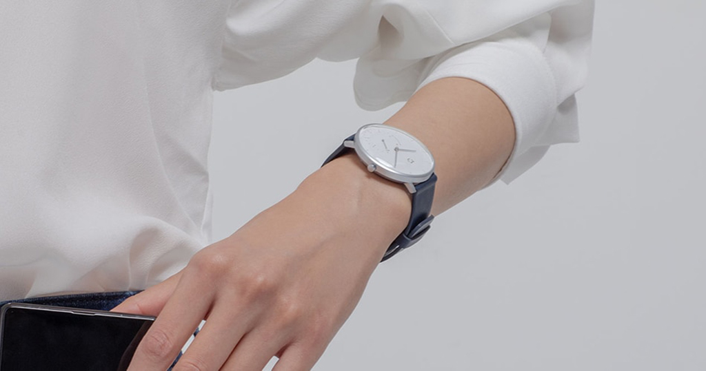 Гибридные смарт-часы Xiaomi Mijia Quartz Watch, Gray8.jpg