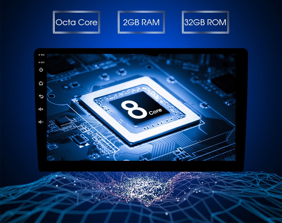 Головное устройство CARCAM AV-1608 for Camry (2014-2016) 10" - 8-ядерный процессор