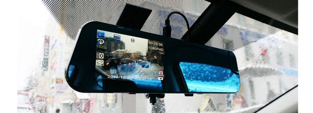 Автомобильный видеорегистратор-зеркало CARCAM Z7 - Full HD 1920x1080p