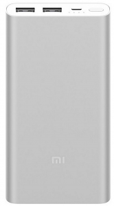 Xiaomi Mi Power Bank 10000mAh Silver (PLM09ZM)