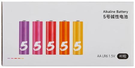 Купить Xiaomi CukTech Alkaline Battery LR6 1.5V AA540 (AA 40шт.)