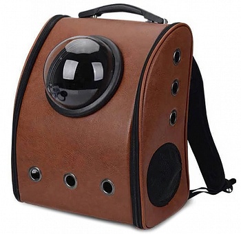 Купить Рюкзак-переноска Xiaomi Little Beast Star Pet School Bag Breathable Space Brown