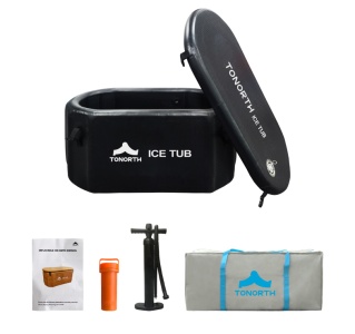 Купить Надувная ледяная ванна Tonorth Inflatable Ice Tub 136x76x62cm 460L (TS-HCP03) Black
