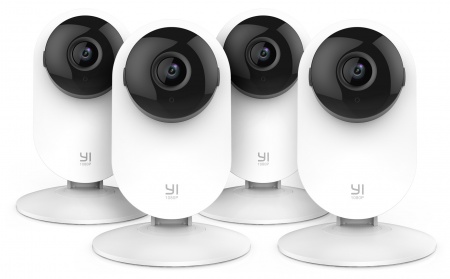 Купить Камеры видеонаблюдения Xiaomi Yi 1080p Home Camera Family Pack 4 in 1