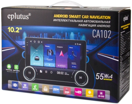 Купить Автомагнитола 2 Din с сенсорным OLED экраном Eplutus CA102