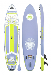 Tourus Inflatable SUP Board 350×83.8×15cm Purple and Yellow, TS-CB03
