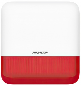 Hikvision DS-PS1-E-WE Red Беспроводная уличная сирена