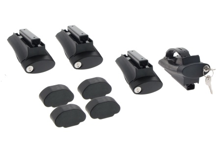 Купить Багажник на рейлинги CARCAM RAIL 8102C+B1 1370 мм