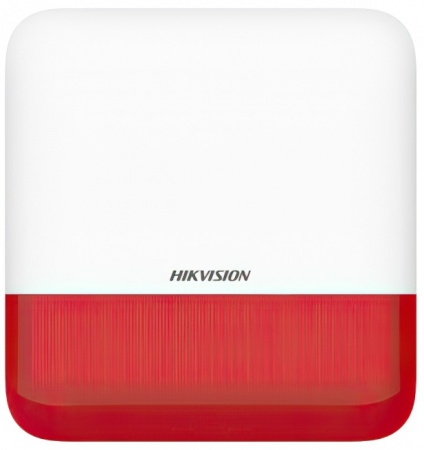 Hikvision DS-PS1-E-WE Red Беспроводная уличная сирена