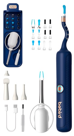 Купить Умная ушная палочка Xiaomi Bebird Smart Visual Ear Cleaner EarSight Plus I35R Dark Blue