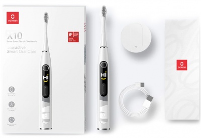 Xiaomi Oclean X10 Smart Electric Toothbrush Gray