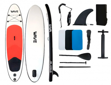 Kesser Inflatable SUP Board 320*78*15 Wave White-Red